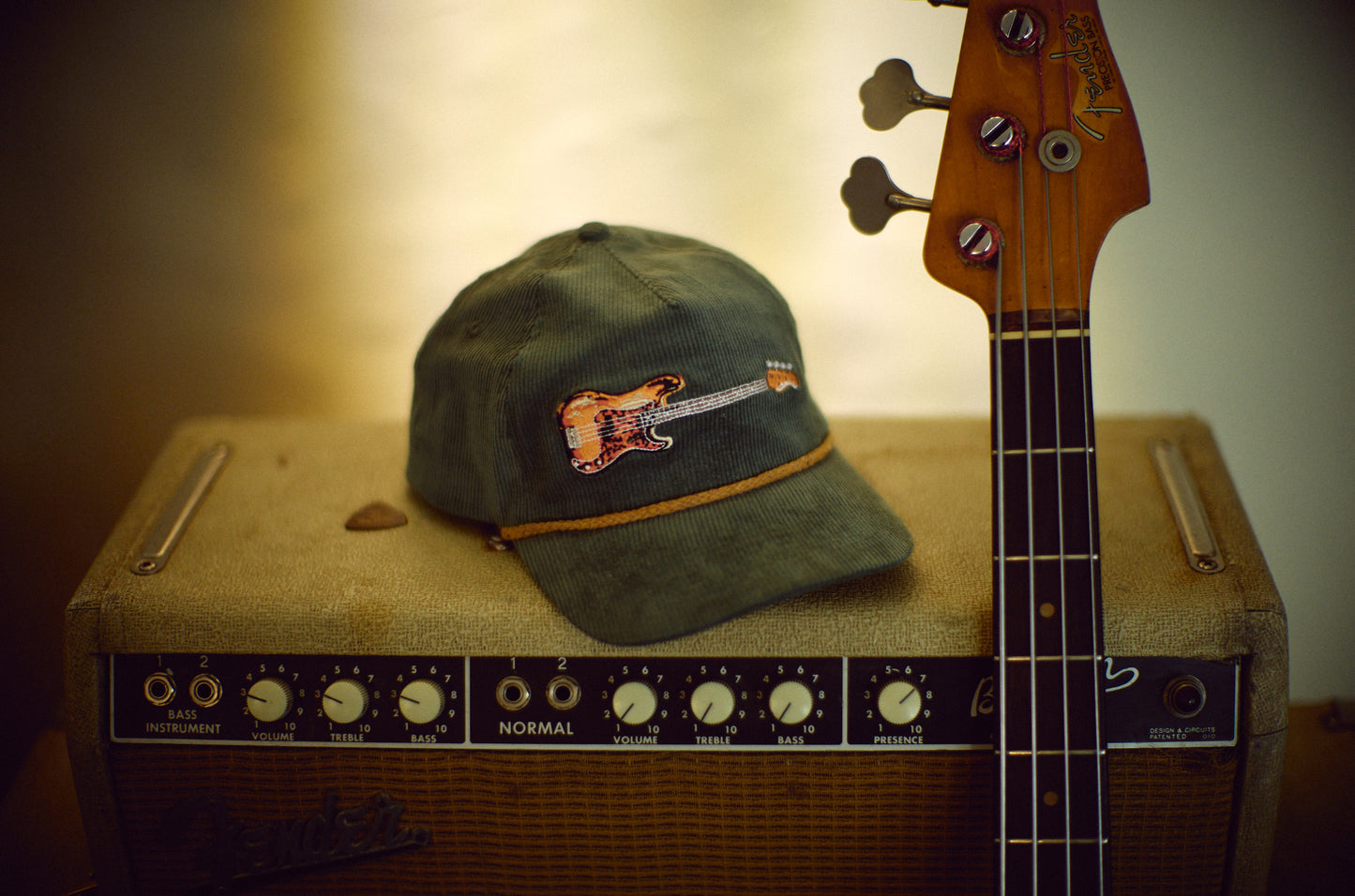 J.T. Cure Bass Guitar Hat