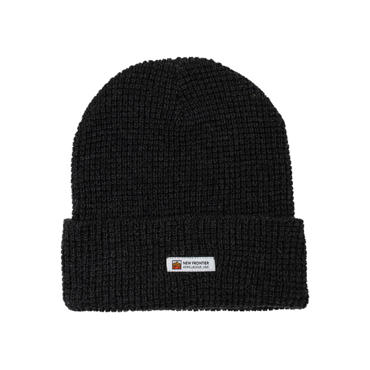 Waffle Beanie (Charcoal)