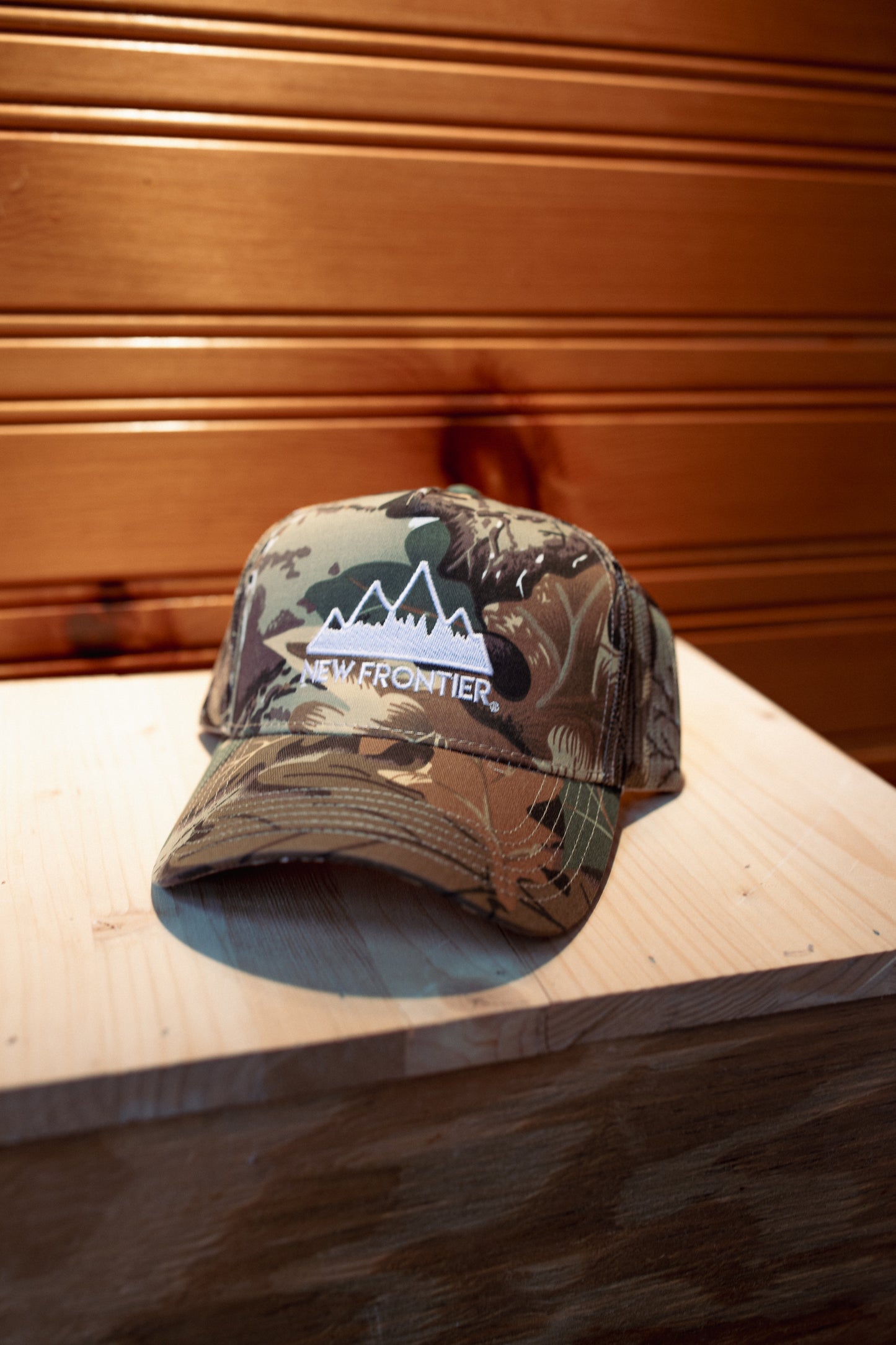 Holler (Camo) Trucker Hat