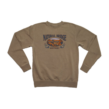 Natural Bridge Crewneck (Camel)