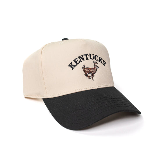 Kentucky Buck Hat ( Coal Black & Natural )