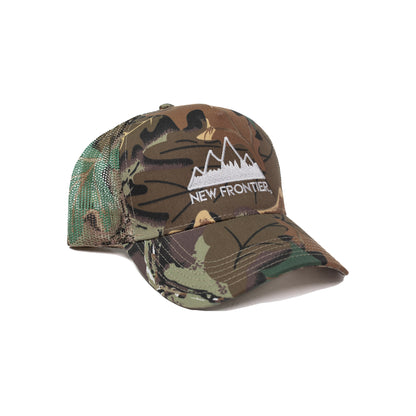 Holler (Camo) Trucker Hat