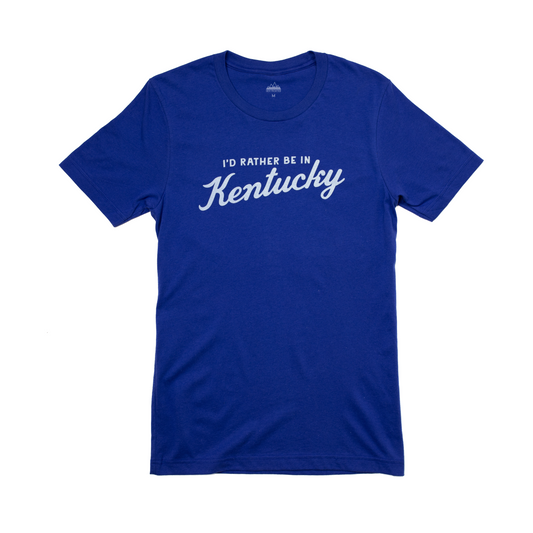 'Rather be in Kentucky Shirt - ( Blue )