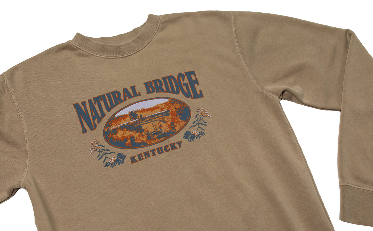 Natural Bridge Crewneck (Camel)