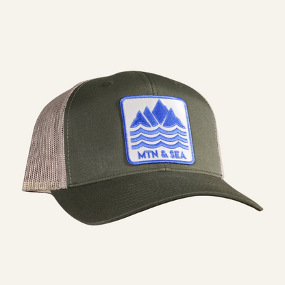 Mountain & Sea Olive Hat