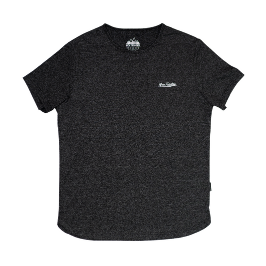 Men's Leisure Tee - Heather Black