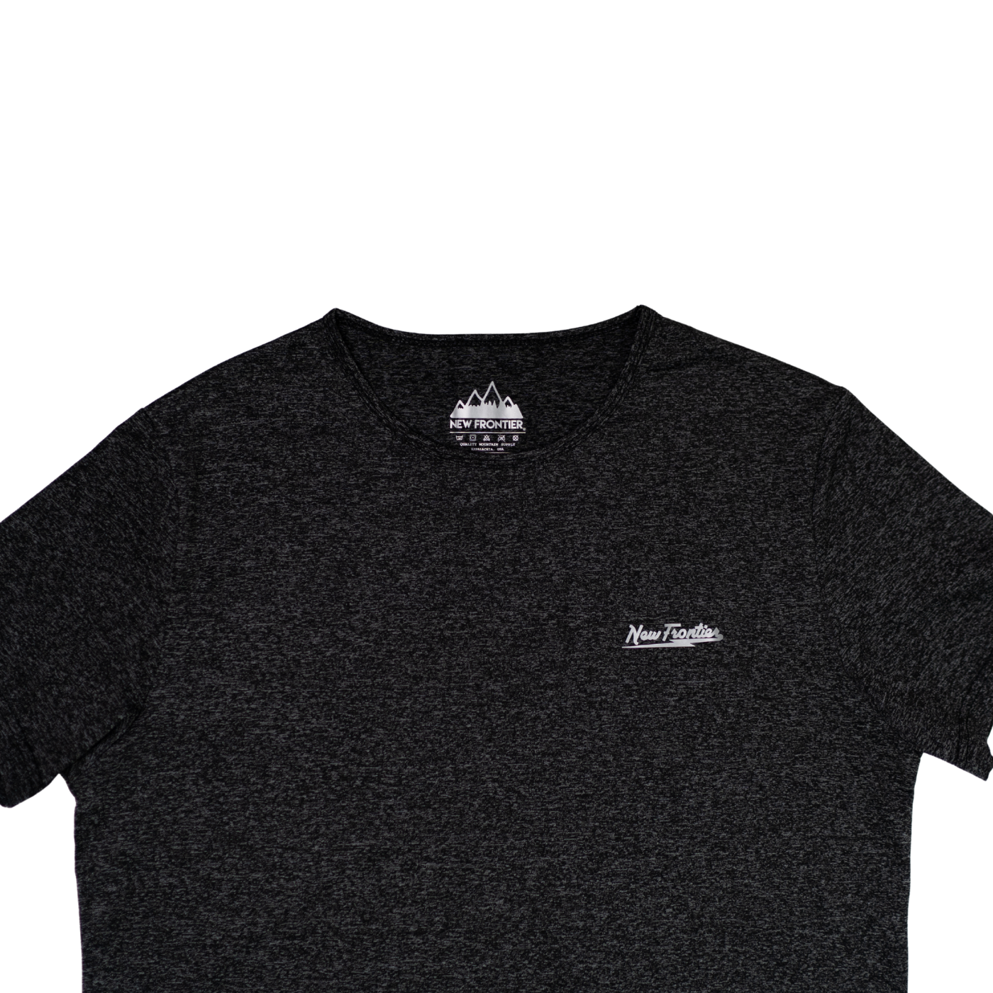 Men's Leisure Tee - Heather Black