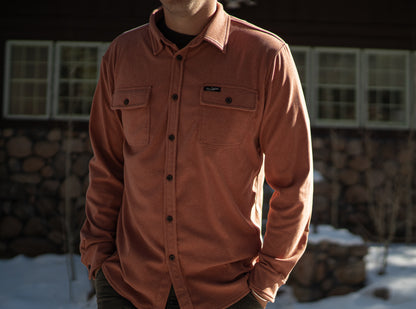 Men's Flex Flannel (Rust)