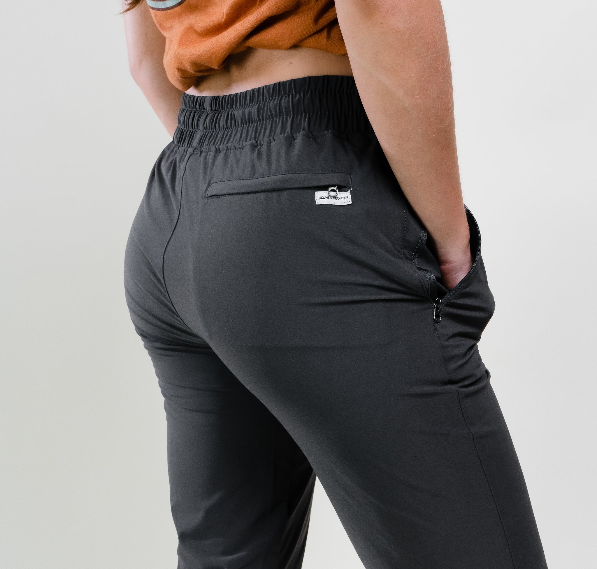 Women's Stretch Tech Jogger (Charcoal) – New Frontier