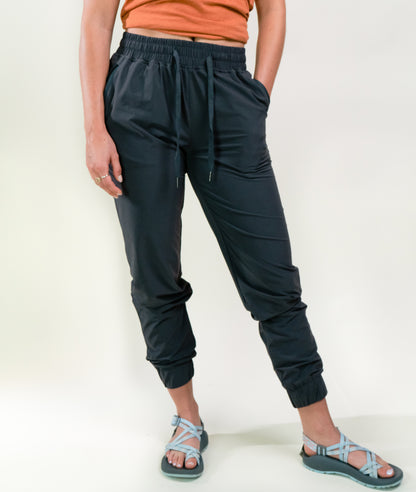 Women's Stretch Tech Jogger (Charcoal)