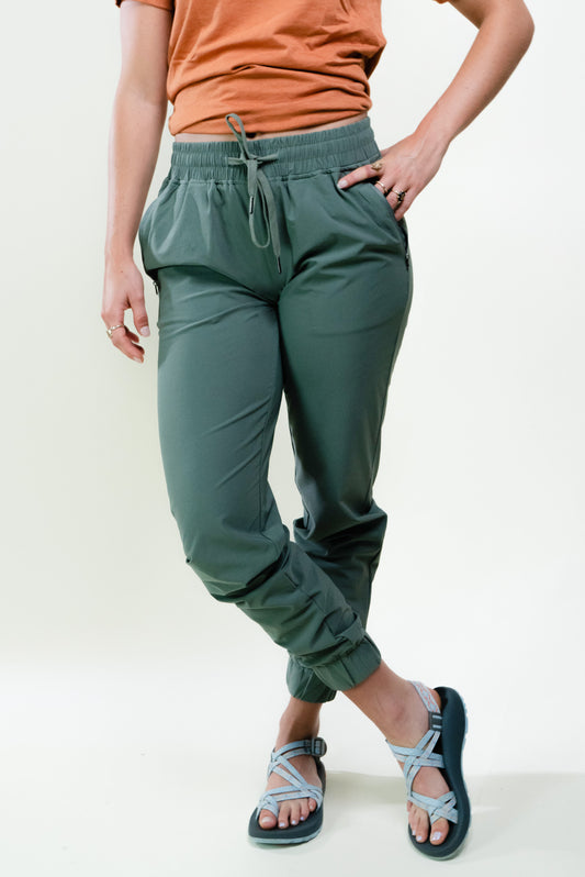 Women's Stretch Tech Jogger (Aloe)