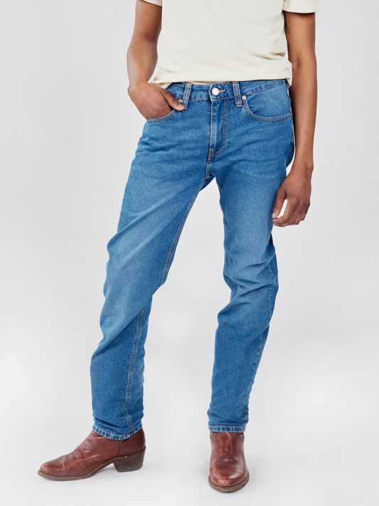 Men's Regular Recycled Jean - Stone Blue