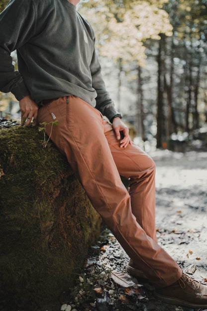 Men's Stretch Tech Pant (Rust)