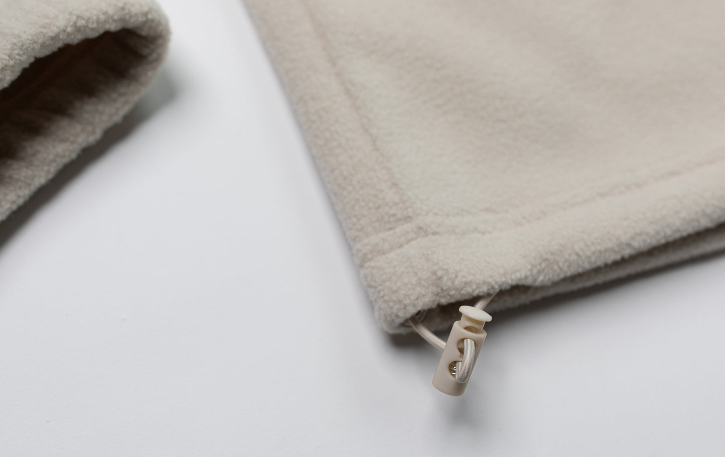 Women's Pullover - Deep Zip (Cream)