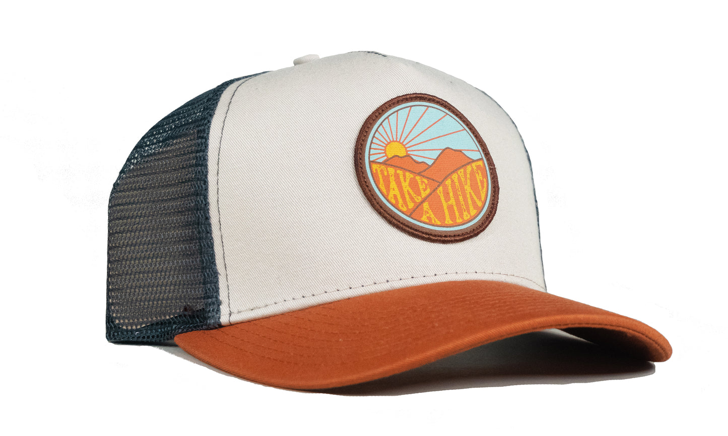 TAKE A HIKE TRUCKER (TEXAS ORANGE)