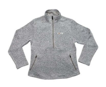 Women's Premium 1/4 Zip Pullover (Ash)