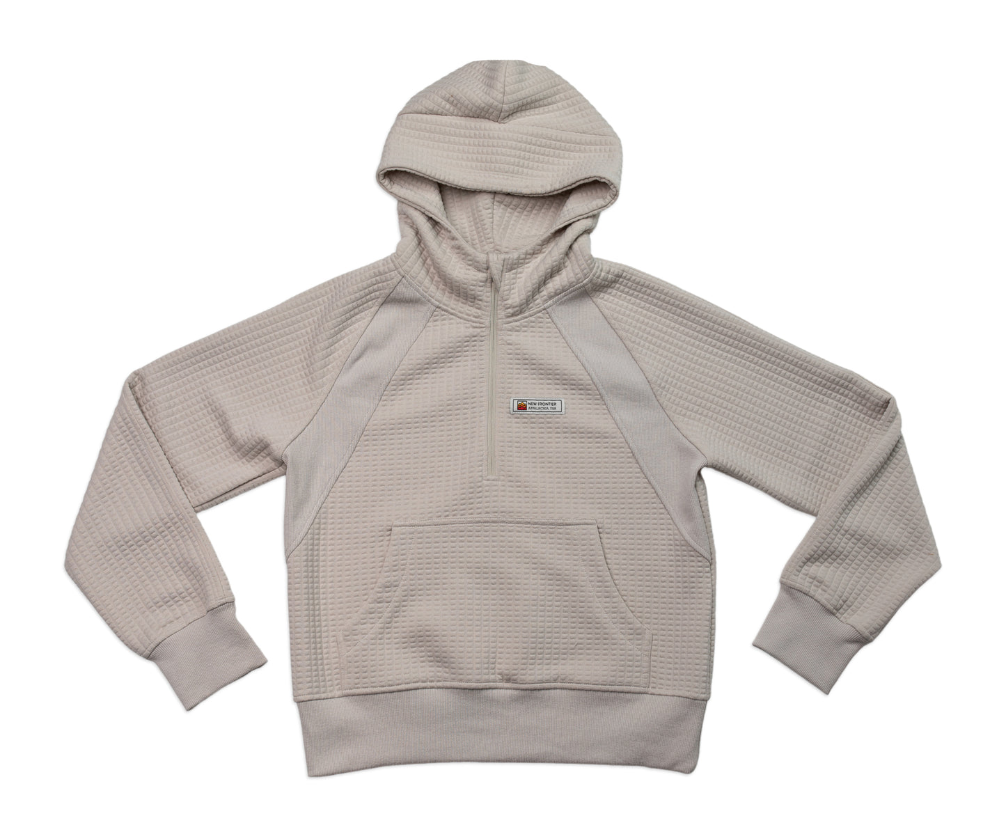 Women's Waffle Tech Hoodie (Stone)